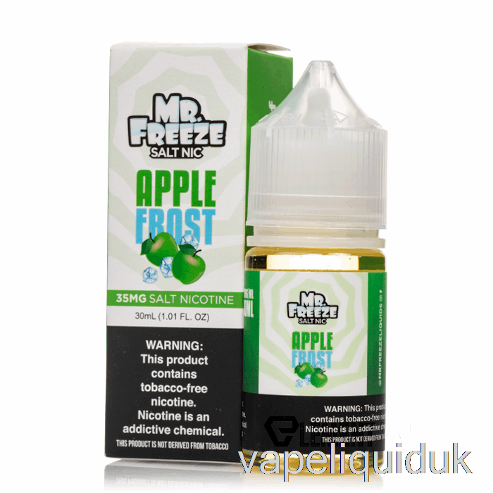 Apple Frost - Mr Freeze Salts - 30mL 50mg Vape Juice